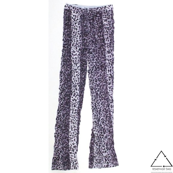 Ruched Leopard Pants 